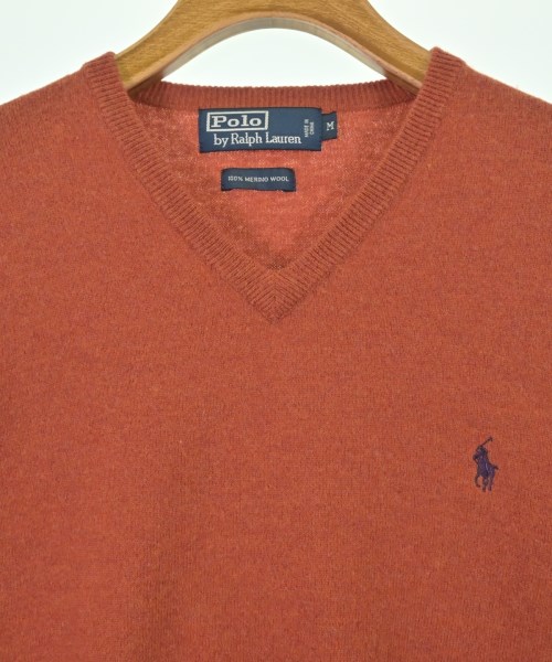 Polo Ralph Lauren（ポロラルフローレン）ニット・セーター オレンジ サイズ:M メンズ/2200692355053