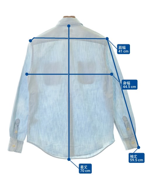 Polo Ralph Lauren（ポロラルフローレン）カジュアルシャツ 青 サイズ:XS メンズ/2200695652111