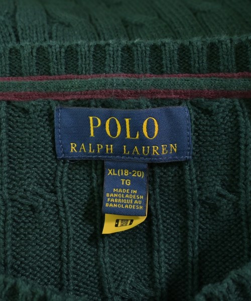 Polo Ralph Lauren（ポロラルフローレン）ニット・セーター 緑 サイズ:XL メンズ/2200689890123