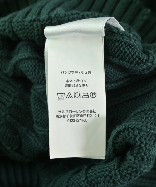 Polo Ralph Lauren（ポロラルフローレン）ニット・セーター 緑 サイズ:XL メンズ/2200689890123