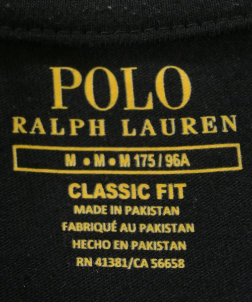 Polo Ralph Lauren（ポロラルフローレン）Tシャツ・カットソー 黒 サイズ:M メンズ/2200697249029