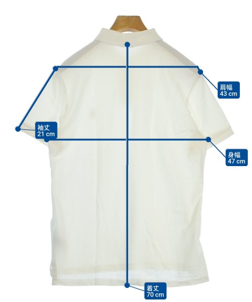 Polo Ralph Lauren（ポロラルフローレン）ポロシャツ 白 サイズ:M メンズ/2200694449033