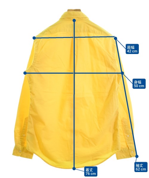 Polo Ralph Lauren（ポロラルフローレン）カジュアルシャツ 黄 サイズ:S メンズ/2200695165024