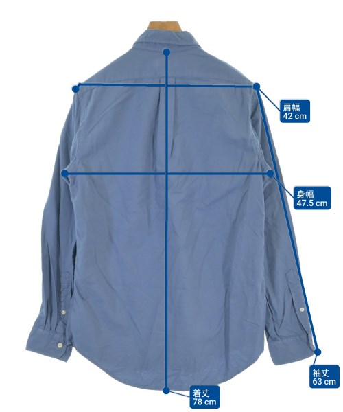 Polo Ralph Lauren（ポロラルフローレン）カジュアルシャツ 青 サイズ:S メンズ/2200689276026