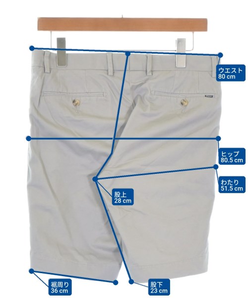 Polo Ralph Lauren（ポロラルフローレン）ショートパンツ グレー サイズ:30(M位) メンズ/2200689276033