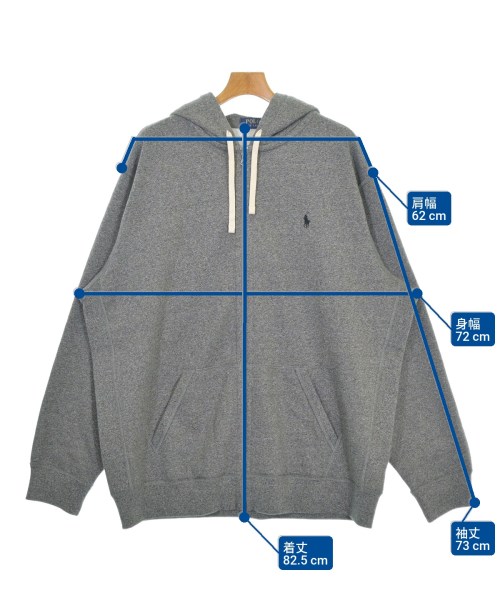 Polo Ralph Lauren（ポロラルフローレン）パーカー グレー サイズ:XXL メンズ/2200696782022
