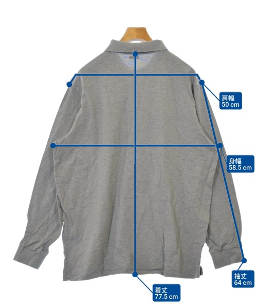 Polo Ralph Lauren（ポロラルフローレン）ポロシャツ グレー サイズ:XXL メンズ/2200696782206