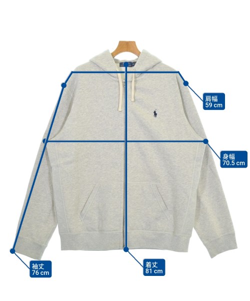 Polo Ralph Lauren（ポロラルフローレン）パーカー グレー サイズ:XXL メンズ/2200696782251