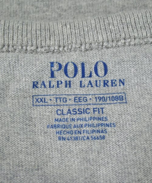 Polo Ralph Lauren（ポロラルフローレン）Tシャツ・カットソー グレー サイズ:XXL メンズ/2200696782381