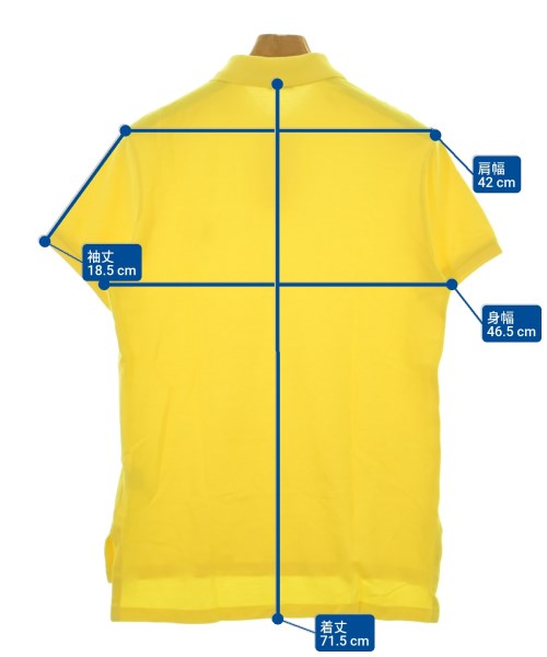 Polo Ralph Lauren（ポロラルフローレン）ポロシャツ 黄 サイズ:S メンズ/2200699594189