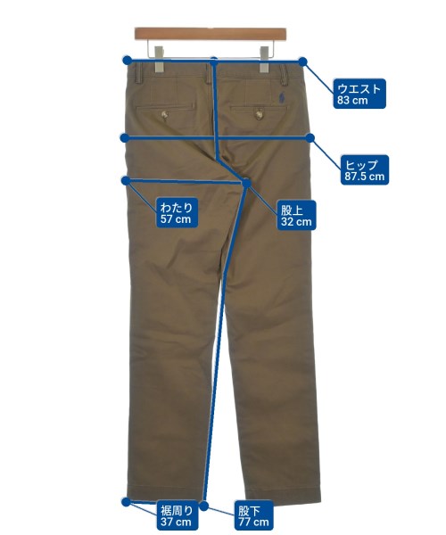 Polo Ralph Lauren（ポロラルフローレン）チノパン 茶 サイズ:30(M位) メンズ/2200699812467