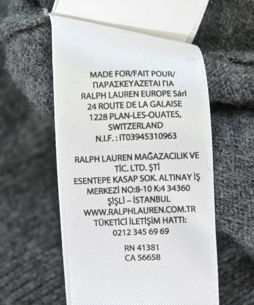 Polo Ralph Lauren（ポロラルフローレン）カーディガン グレー サイズ:XS メンズ/2200694058037