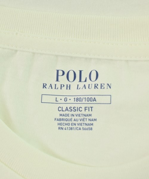 Polo Ralph Lauren（ポロラルフローレン）Tシャツ・カットソー 白 サイズ:L メンズ/2200699187299