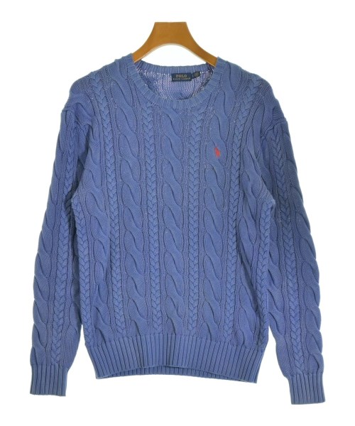 Polo Ralph Lauren(ポロラルフローレン)ニット・セーター 青 サイズ:S/2200695310080