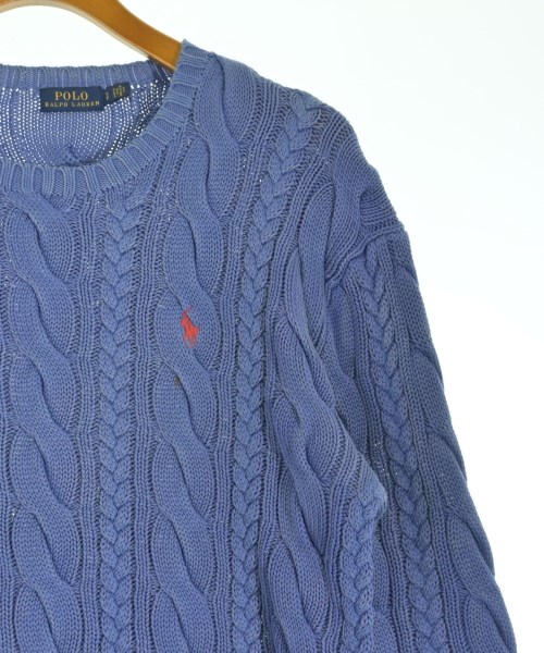 Polo Ralph Lauren（ポロラルフローレン）ニット・セーター 青 サイズ:S メンズ/2200695310080