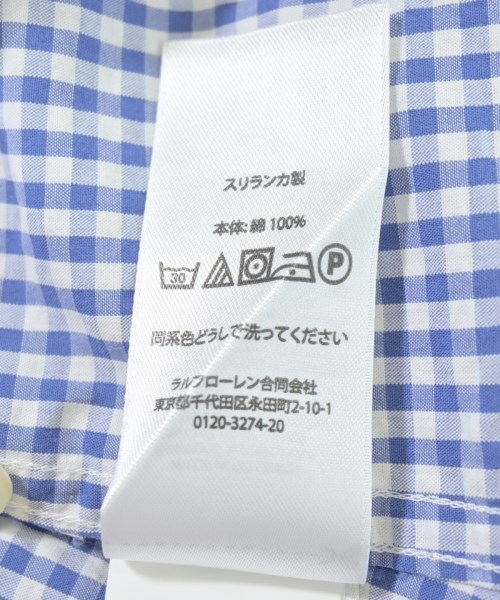 Polo Ralph Lauren（ポロラルフローレン）カジュアルシャツ 青 サイズ:S メンズ/2200697676092