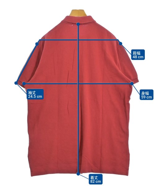 Polo Ralph Lauren（ポロラルフローレン）ポロシャツ 赤 サイズ:XL メンズ/2200700801039