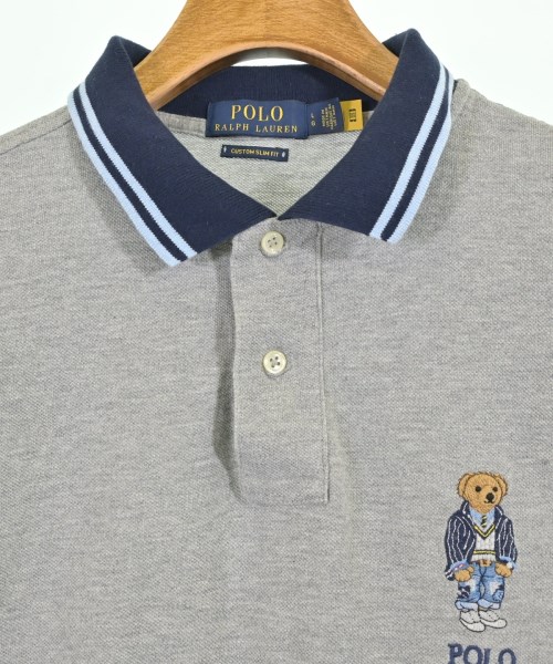 Polo Ralph Lauren（ポロラルフローレン）ポロシャツ グレー サイズ:L メンズ/2200695949181