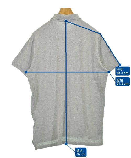 Polo Ralph Lauren（ポロラルフローレン）ポロシャツ グレー サイズ:L メンズ/2200695949198