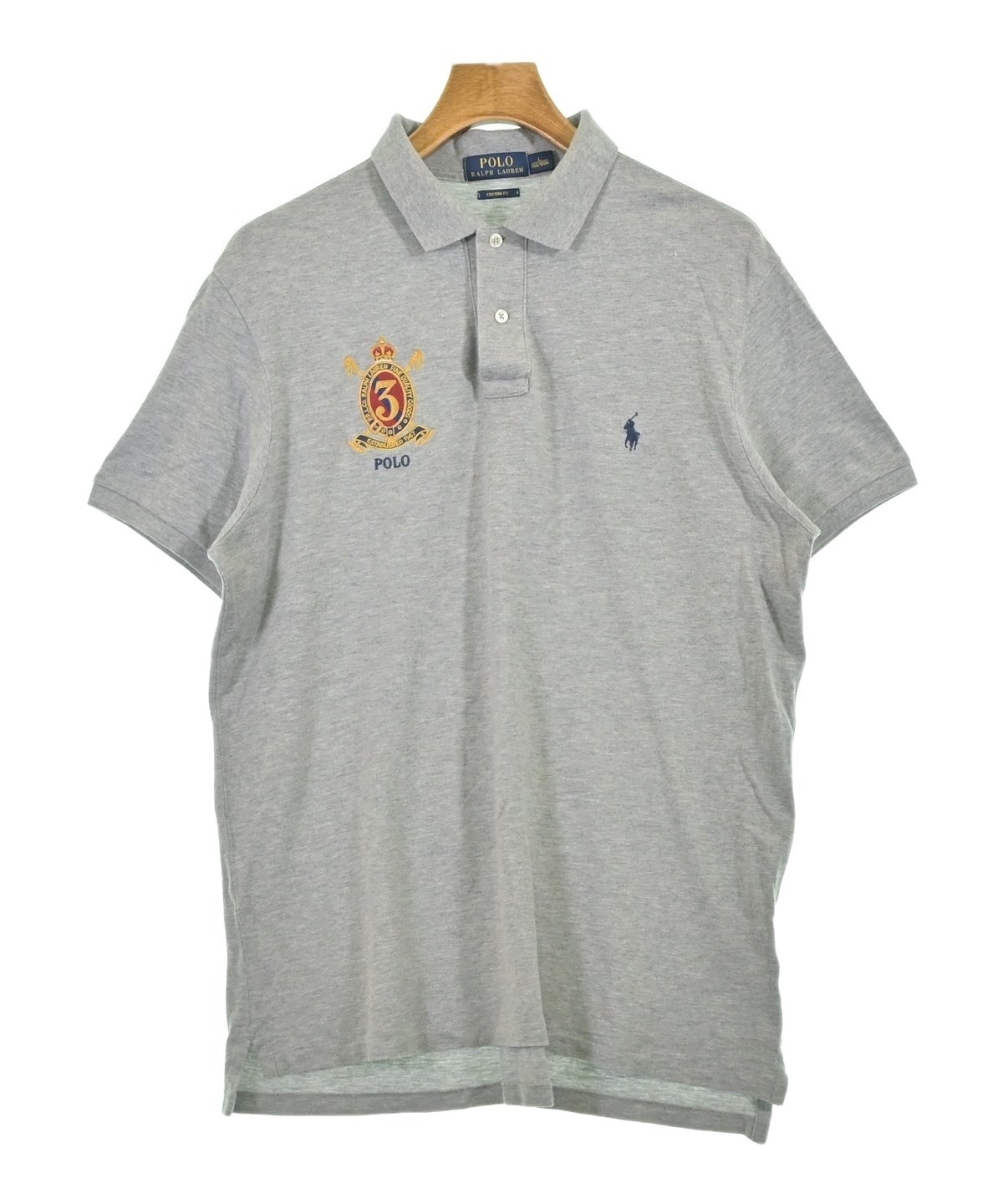 Polo Ralph Lauren（ポロラルフローレン）ポロシャツ グレー サイズ:L
