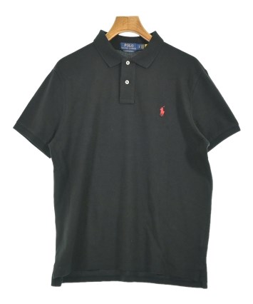 Polo Ralph Lauren（ポロラルフローレン）ポロシャツ 黒 サイズ:L