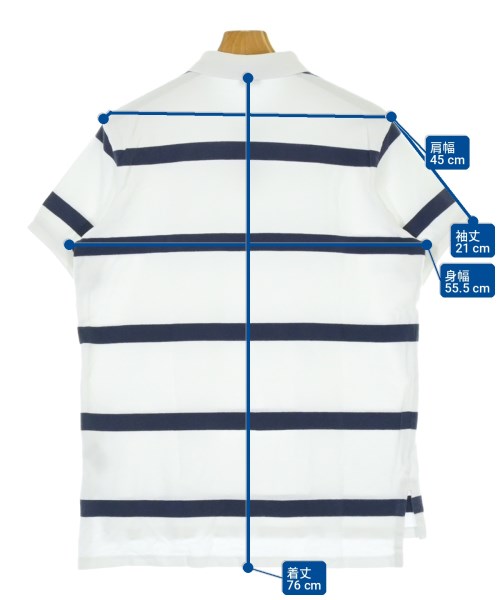 Polo Ralph Lauren（ポロラルフローレン）ポロシャツ 白 サイズ:L メンズ/2200701553128