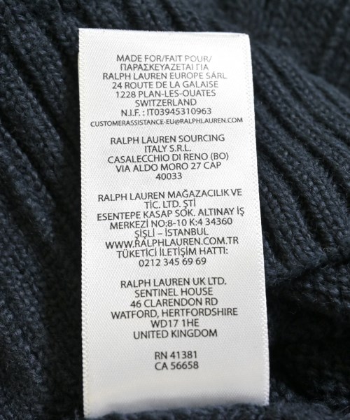 Polo Ralph Lauren（ポロラルフローレン）カーディガン 紺 サイズ:M メンズ/2200701733025