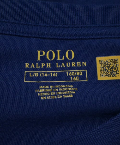 Polo Ralph Lauren（ポロラルフローレン）Tシャツ・カットソー 青 サイズ:L メンズ/2200699968195