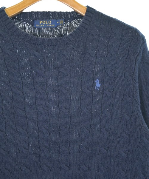 Polo Ralph Lauren（ポロラルフローレン）ニット・セーター 紺 サイズ:M メンズ/2200701990053