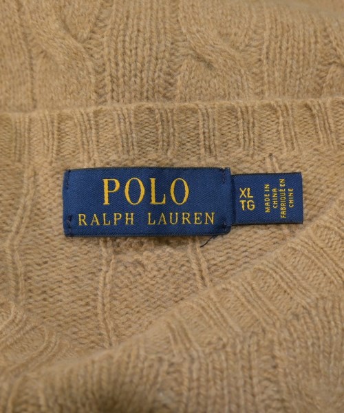 Polo Ralph Lauren（ポロラルフローレン）ニット・セーター ベージュ サイズ:XL メンズ/2200648425038
