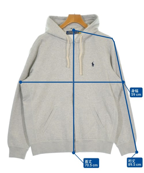 Polo Ralph Lauren（ポロラルフローレン）パーカー グレー サイズ:L メンズ/2200655311027