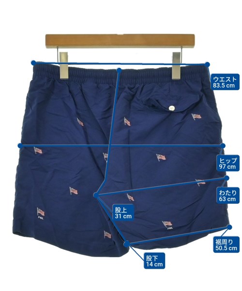Polo Ralph Lauren（ポロラルフローレン）ショートパンツ 紺 サイズ:L メンズ/2200656259045