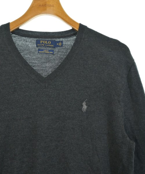 Polo Ralph Lauren（ポロラルフローレン）ニット・セーター グレー サイズ:M メンズ/2200648164197