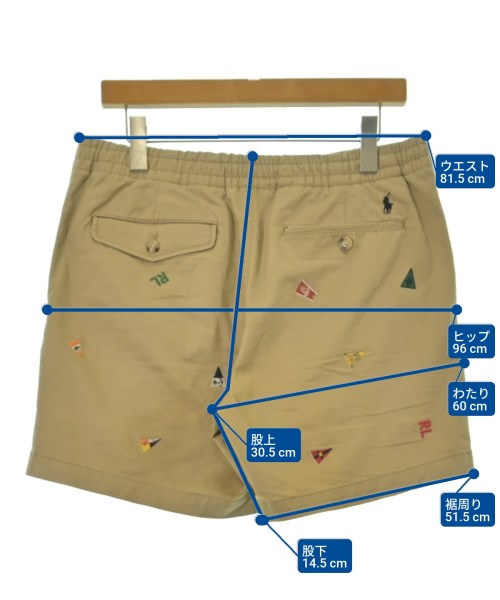 Polo Ralph Lauren（ポロラルフローレン）ショートパンツ ベージュ サイズ:S メンズ/2200462411583