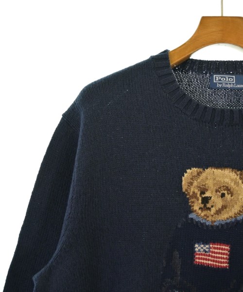 Polo Ralph Lauren（ポロラルフローレン）ニット・セーター 紺 サイズ:180(L位) メンズ/2200651893022