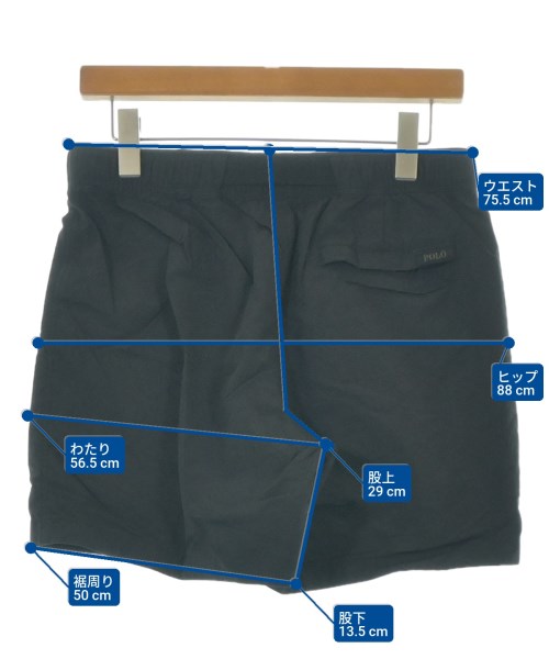 Polo Ralph Lauren（ポロラルフローレン）ショートパンツ 黒 サイズ:S メンズ/2200652948035