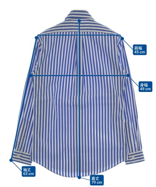 Polo Ralph Lauren（ポロラルフローレン）カジュアルシャツ 青 サイズ:S メンズ/2200657797065