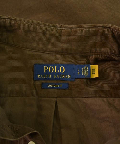Polo Ralph Lauren（ポロラルフローレン）カジュアルシャツ 茶 サイズ:L メンズ/2200656889037