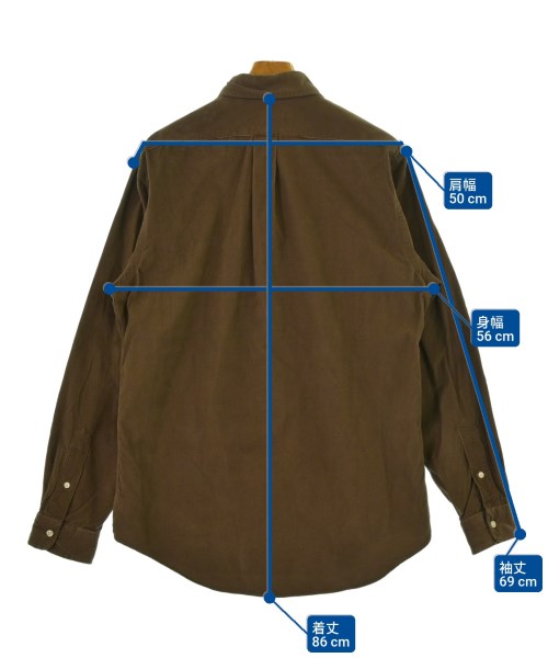 Polo Ralph Lauren（ポロラルフローレン）カジュアルシャツ 茶 サイズ:L メンズ/2200656889037