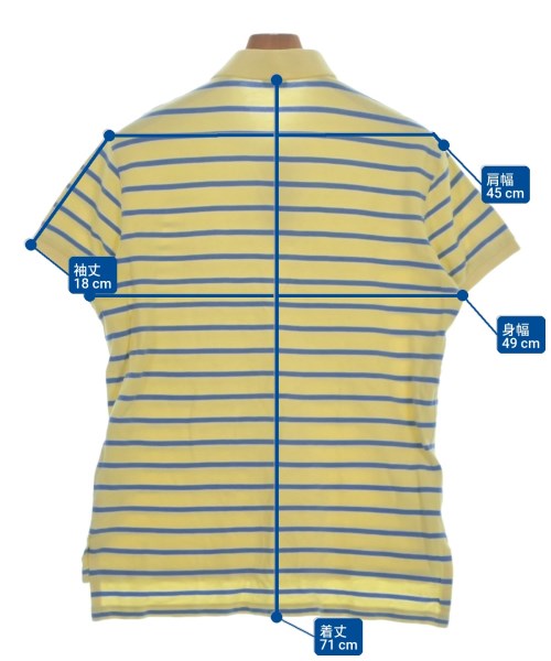 Polo Ralph Lauren（ポロラルフローレン）ポロシャツ 黄 サイズ:L メンズ/2200654741016