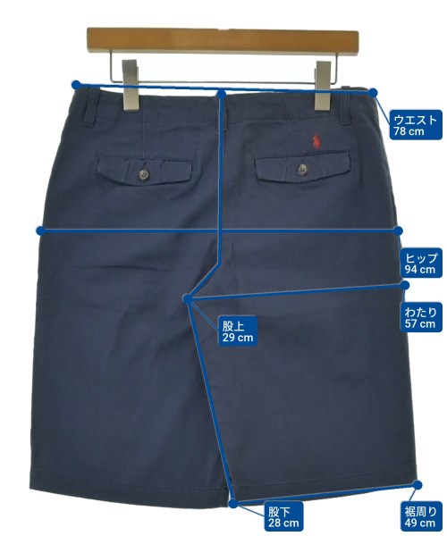 Polo Ralph Lauren（ポロラルフローレン）ショートパンツ 紺 サイズ:74(S位) メンズ/2200653200163