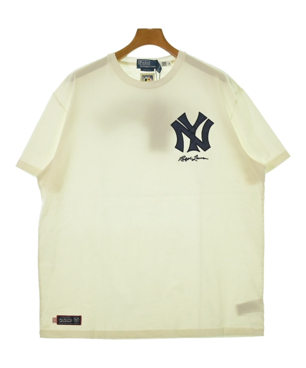 POLO RALPH LAUREN ヤンキース Tシャツ ホワイト M 【公式通販】