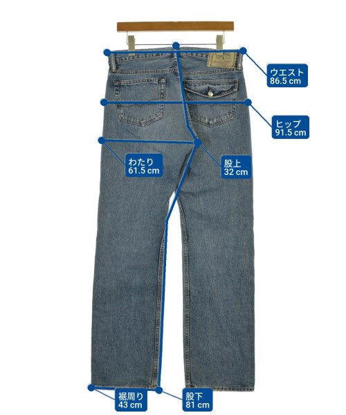 Polo Ralph Lauren（ポロラルフローレン）デニムパンツ 青 サイズ:30(M位) メンズ/2200661644041