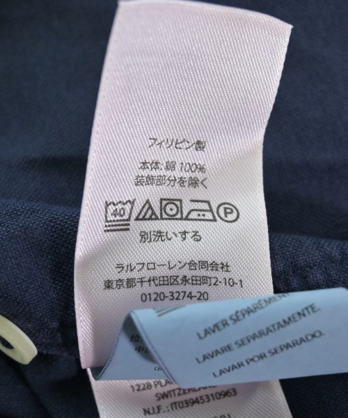 Polo Ralph Lauren（ポロラルフローレン）カジュアルシャツ 紺 サイズ:M メンズ/2200710990020