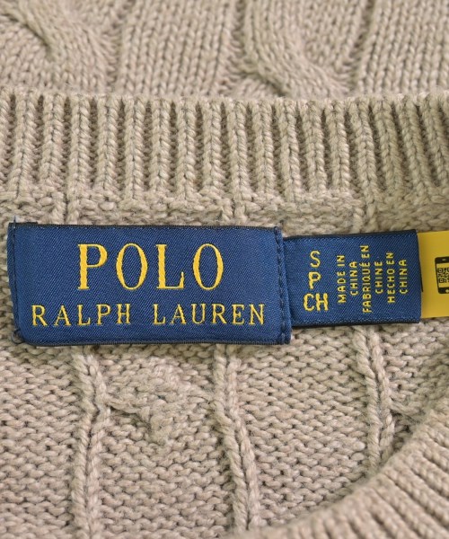 Polo Ralph Lauren（ポロラルフローレン）ニット・セーター ベージュ サイズ:S メンズ/2200711013032