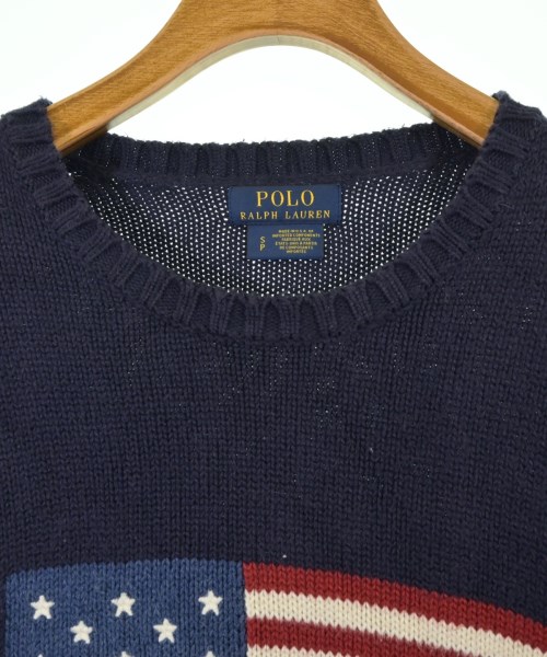 Polo Ralph Lauren（ポロラルフローレン）ニット・セーター 紺 サイズ:S メンズ/2200711226050