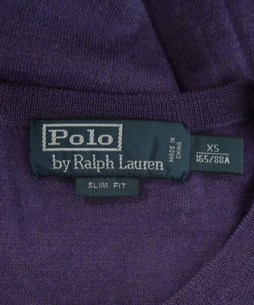 Polo Ralph Lauren（ポロラルフローレン）ニット・セーター 紫 サイズ:XS メンズ/2200710031068