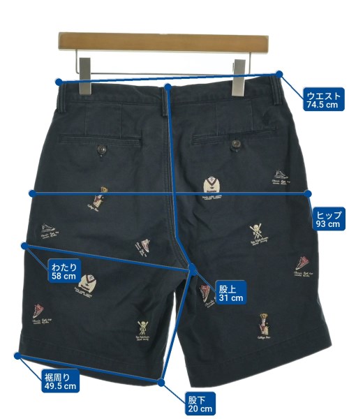 Polo Ralph Lauren（ポロラルフローレン）ショートパンツ 紺 サイズ:-(S位) メンズ/2200704014121
