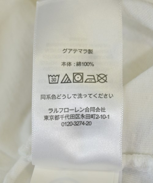 Polo Ralph Lauren（ポロラルフローレン）Tシャツ・カットソー 白 サイズ:XS メンズ/2200708885093