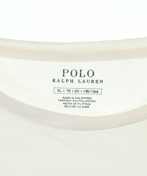 Polo Ralph Lauren（ポロラルフローレン）Tシャツ・カットソー 白 サイズ:XL メンズ/2200711926134